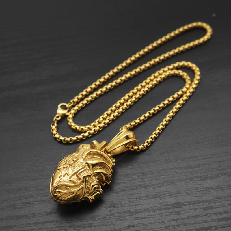 Gold small size with 3mm60cm square pearl chain