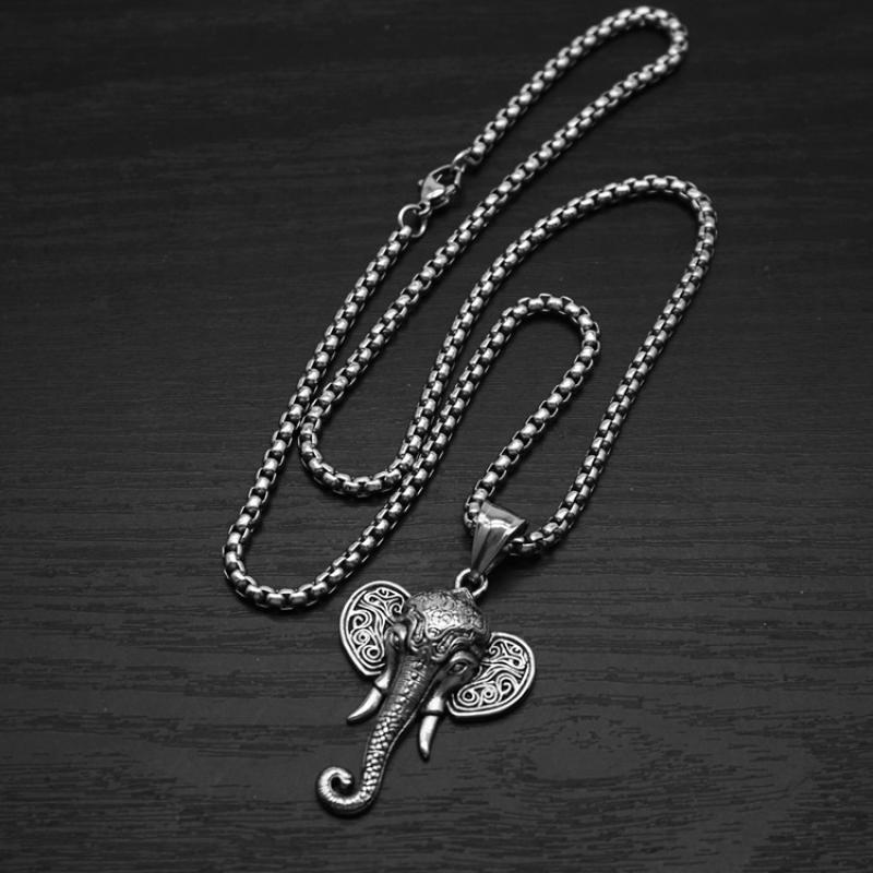 2:Steel color with 60cm square pearl chain