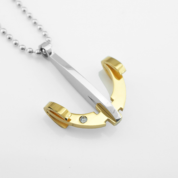 6:Gold with 60cm ball chain