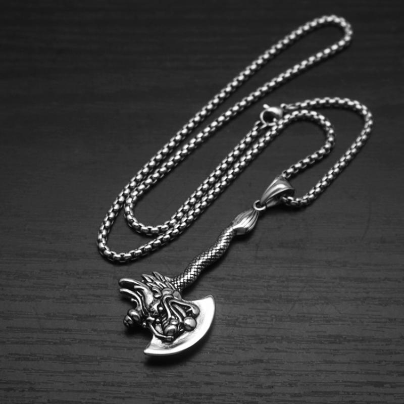 Steel color with 60cm square pearl chain