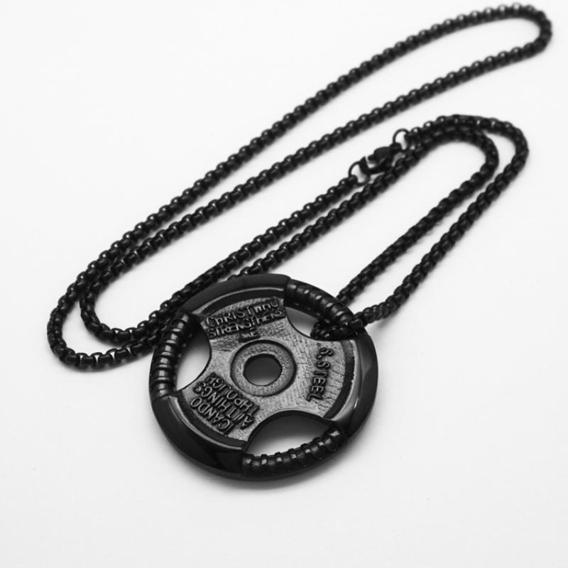 9:Black with 60cm square pearl chain