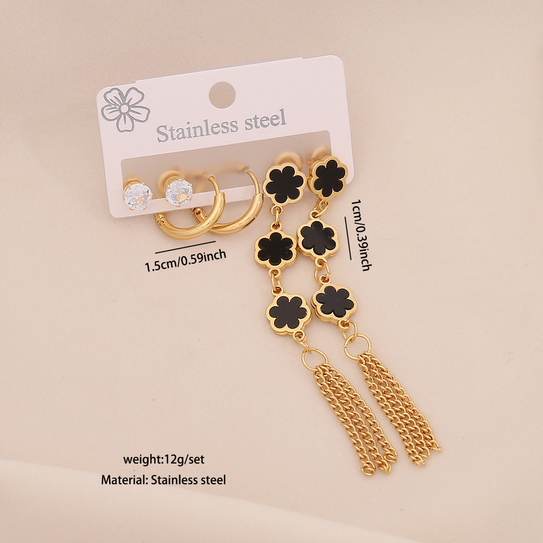 7:7 # Black six petals