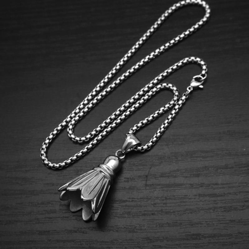 2 Steel color with 60cm square pearl chain