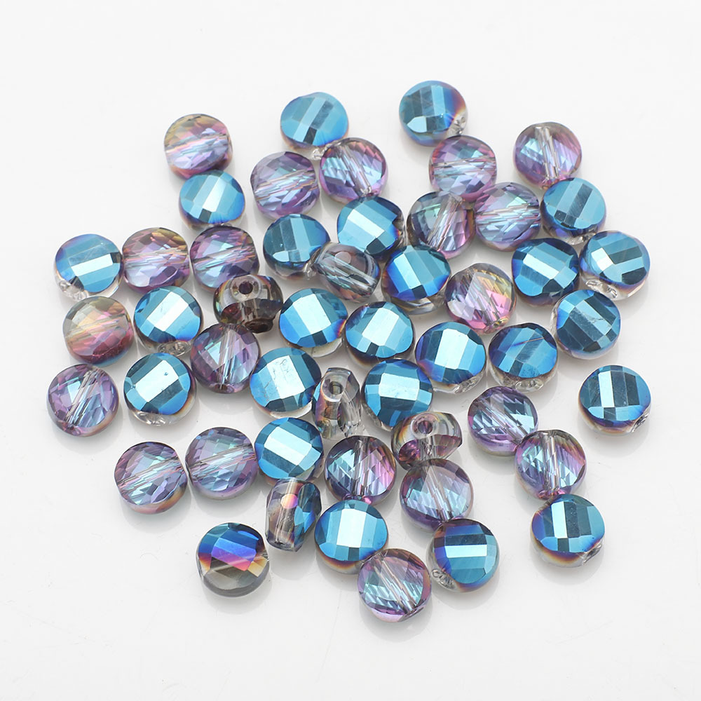 25:Half blue inside multicolored