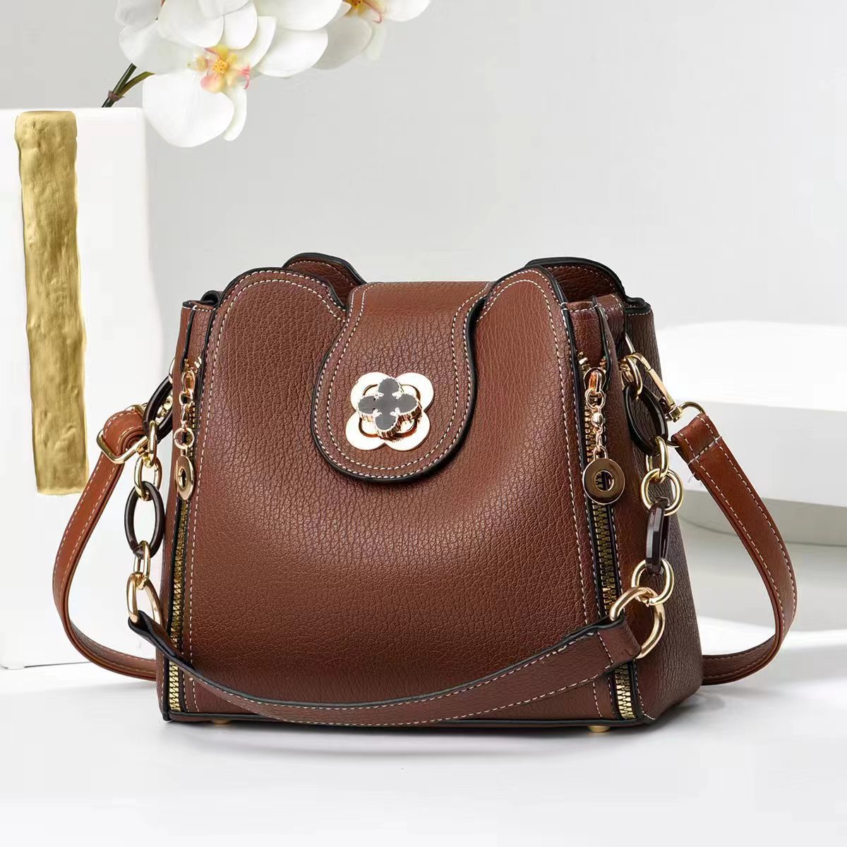 Brown