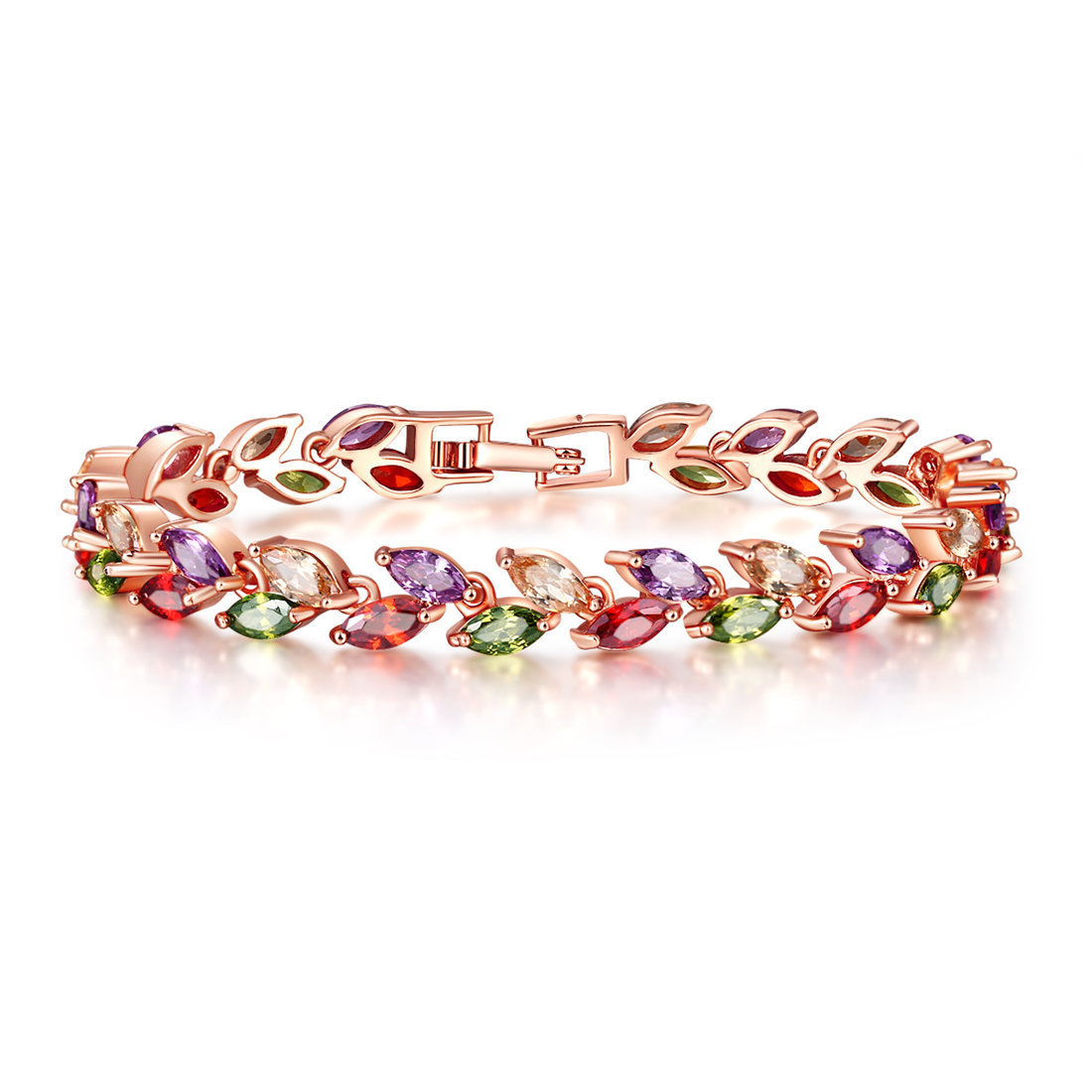 Rose gold colored diamond (17cm)