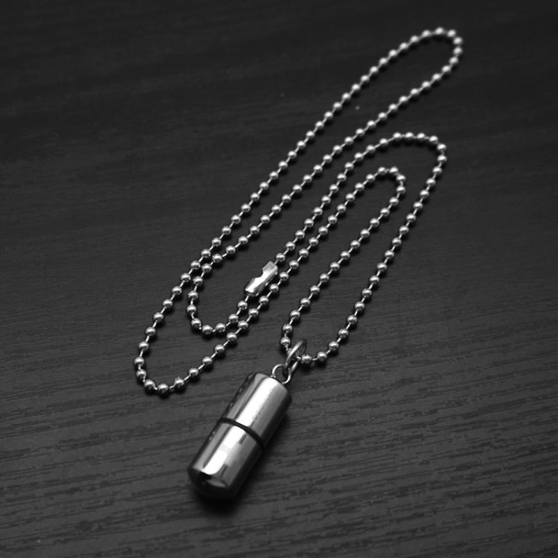 2:Steel color with 60cm ball chain