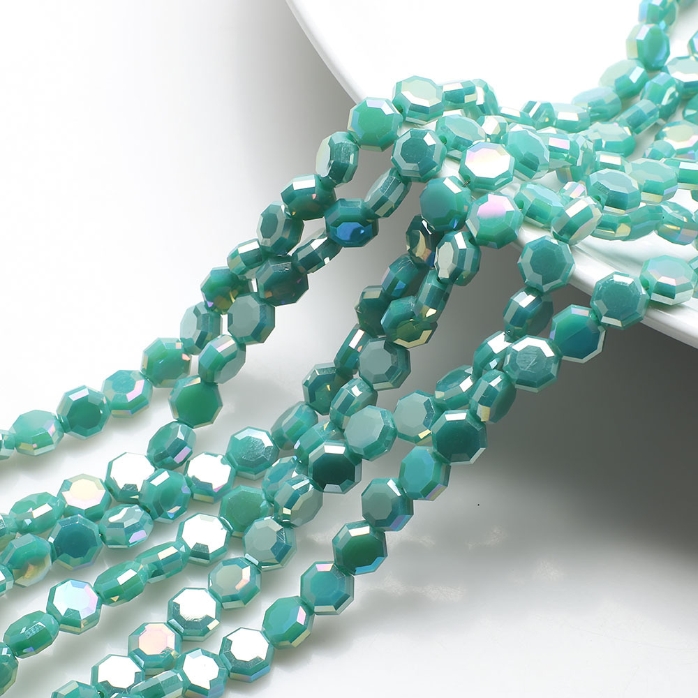 11:Hole green porcelain AB