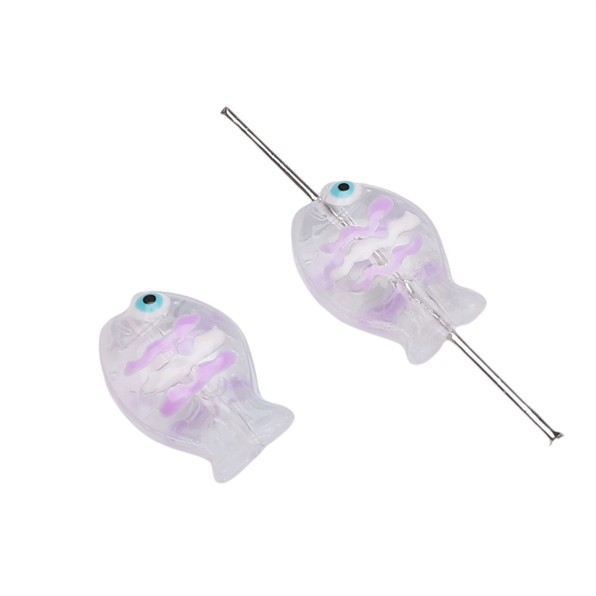 2:White 14x 10mm 1/bag about 2g