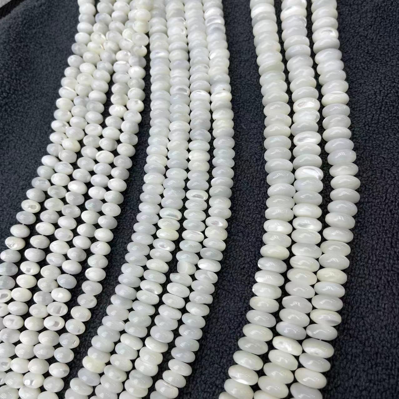 White 5*7mm/about 82 pieces