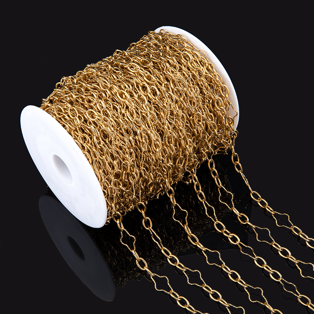 1:Oval flower partition frame-gold