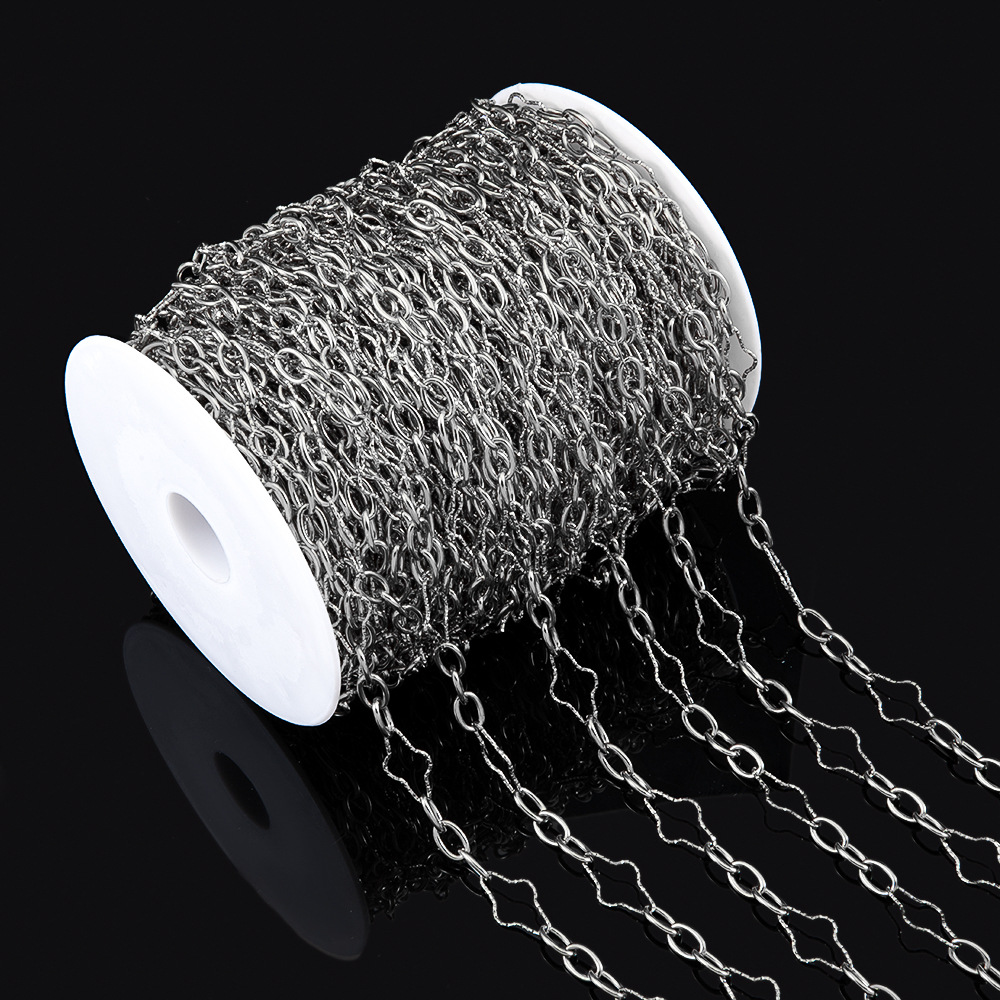 2:Oval flower partition frame-steel color