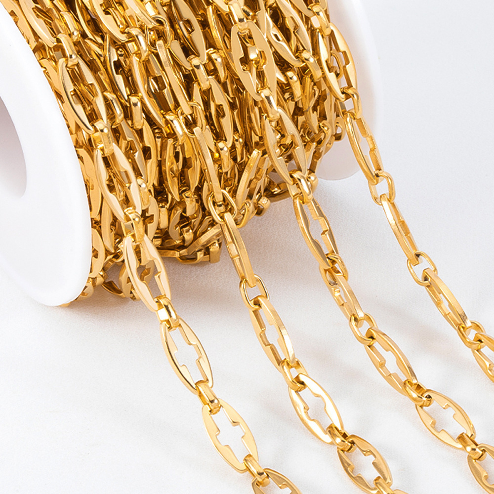 9:Hollow cross chain about:4-6mm