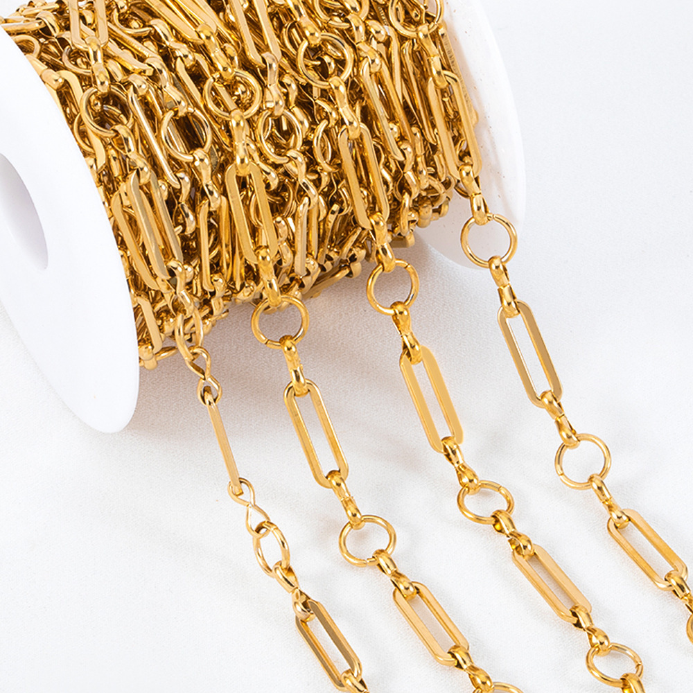 10:Long partition ring chain about:4-6mm