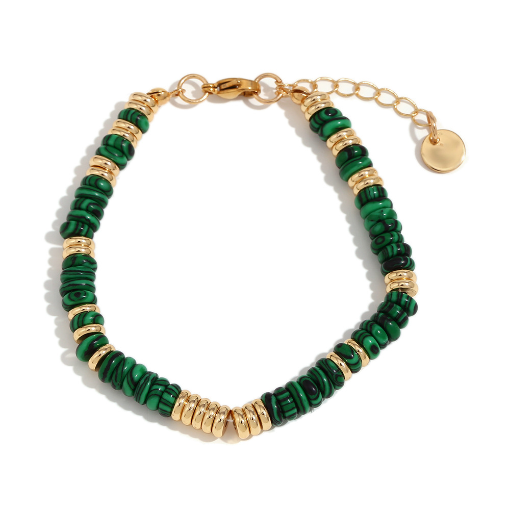 Gold-Malachite