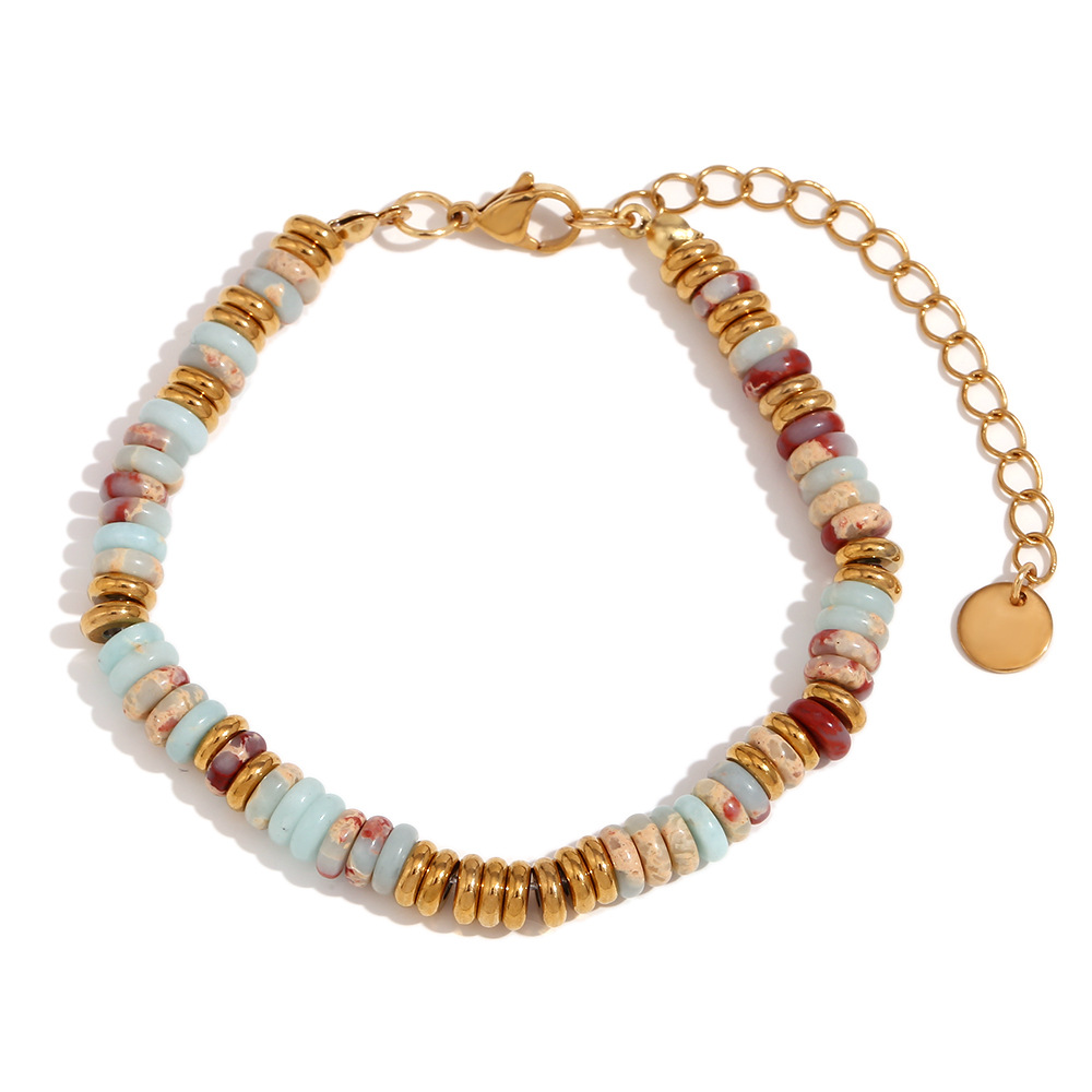 Gold-Cherry Blossom agate stone