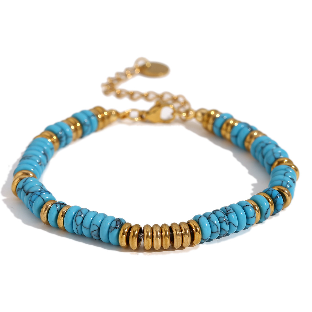 Gold-blue turquoise