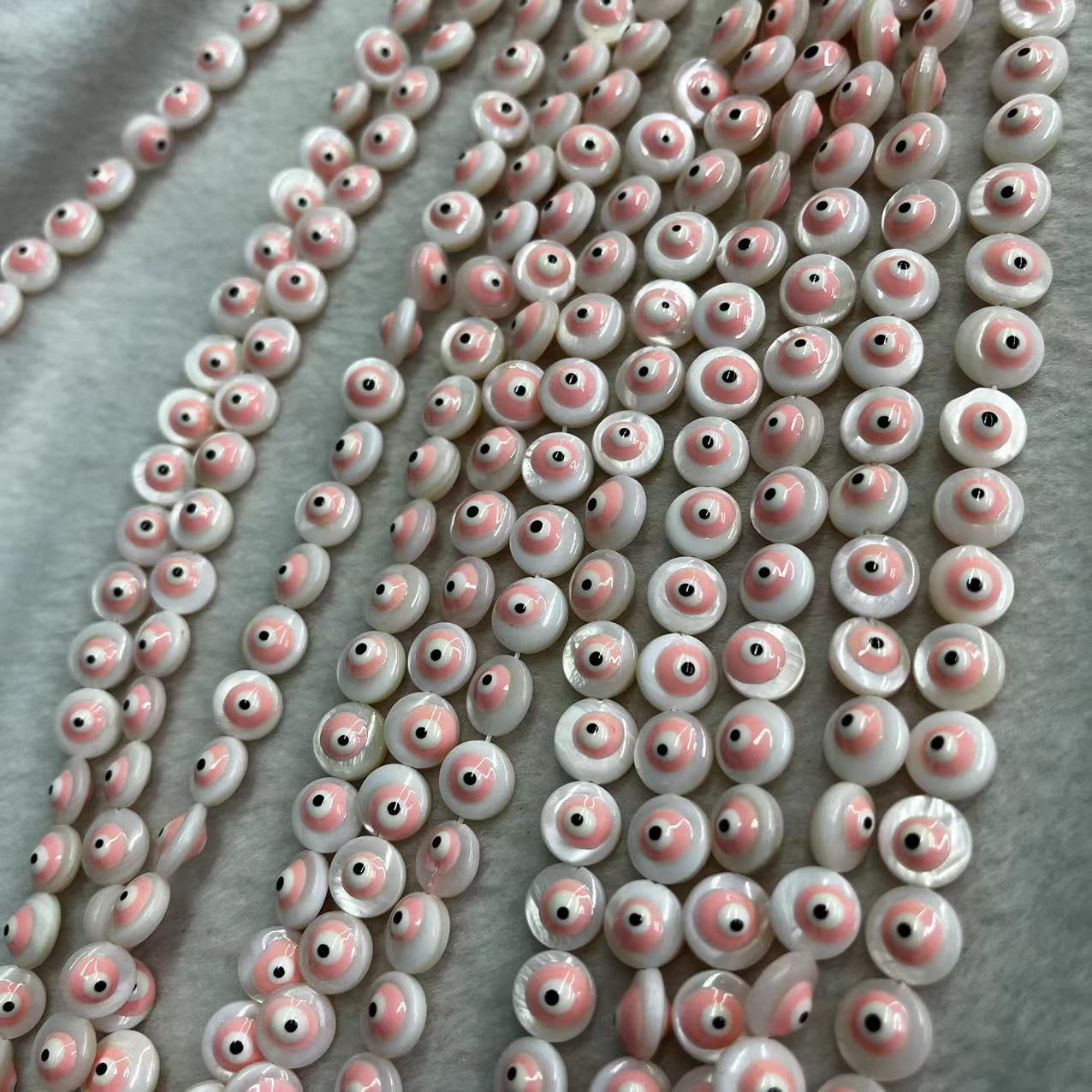 3:Pink round 10mm/about 39 pieces