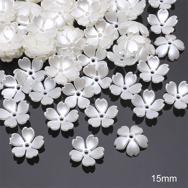 #15 five-petal flower 15mm aperture about 1mm 40/b