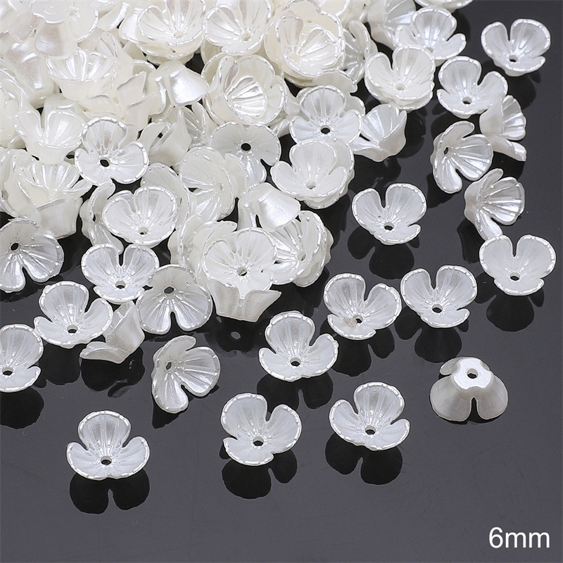 7:#07 concave three-petal flower 6mm aperture about 1mm 30/bag