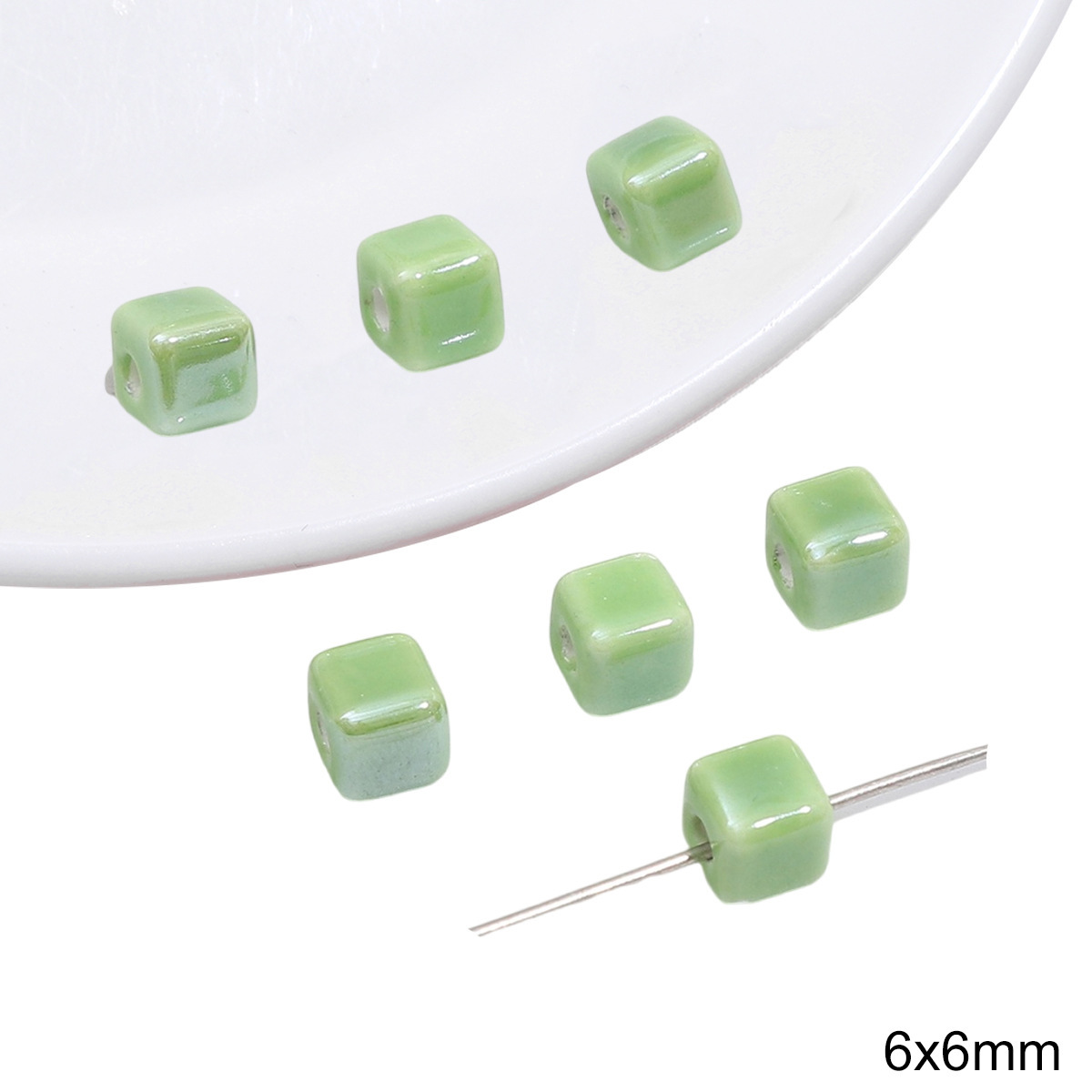 5:Small square 6x 6mm 5/bag