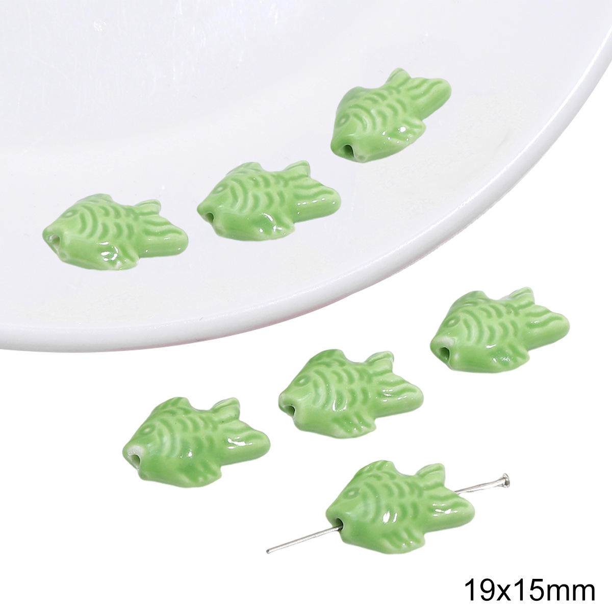 27:Fish 19x 15mm 1/bag