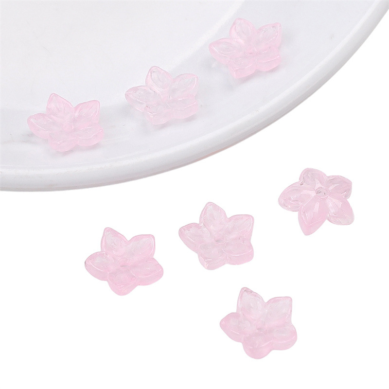 5:Pointed flower pink 10/bag