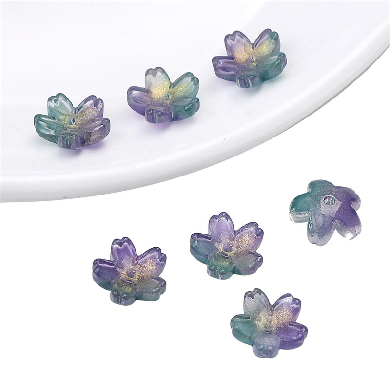 31:Cherry Blossom Golden Green Purple 10/Pack