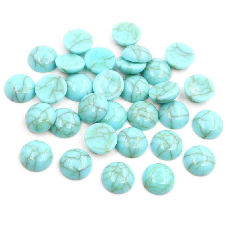 Turquoise green 8mm