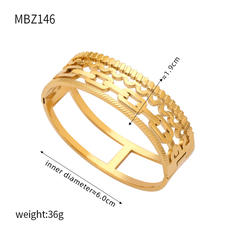 1:Z146-Gold bracelet