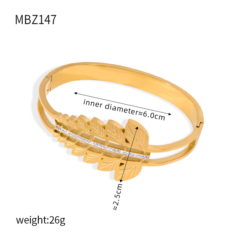 2:Z147-Gold bracelet