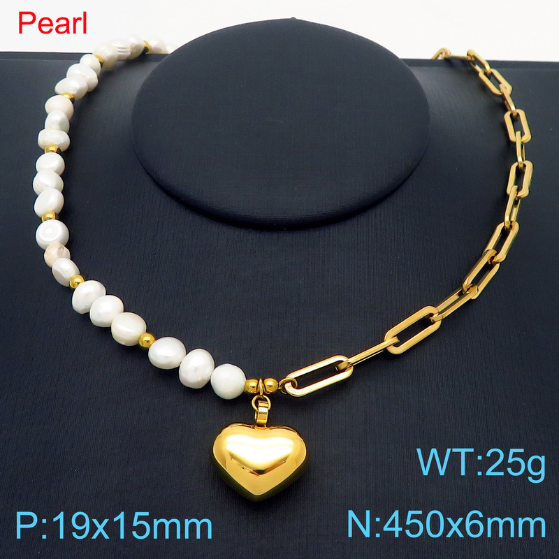 Gold necklace kn287682-z