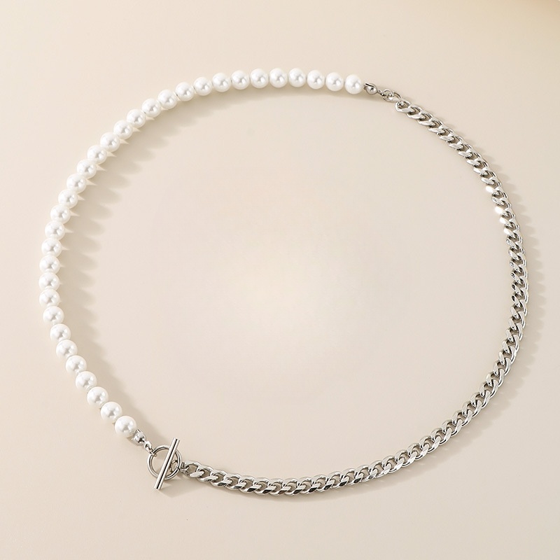 4:Steel color necklace kn 289355 -z