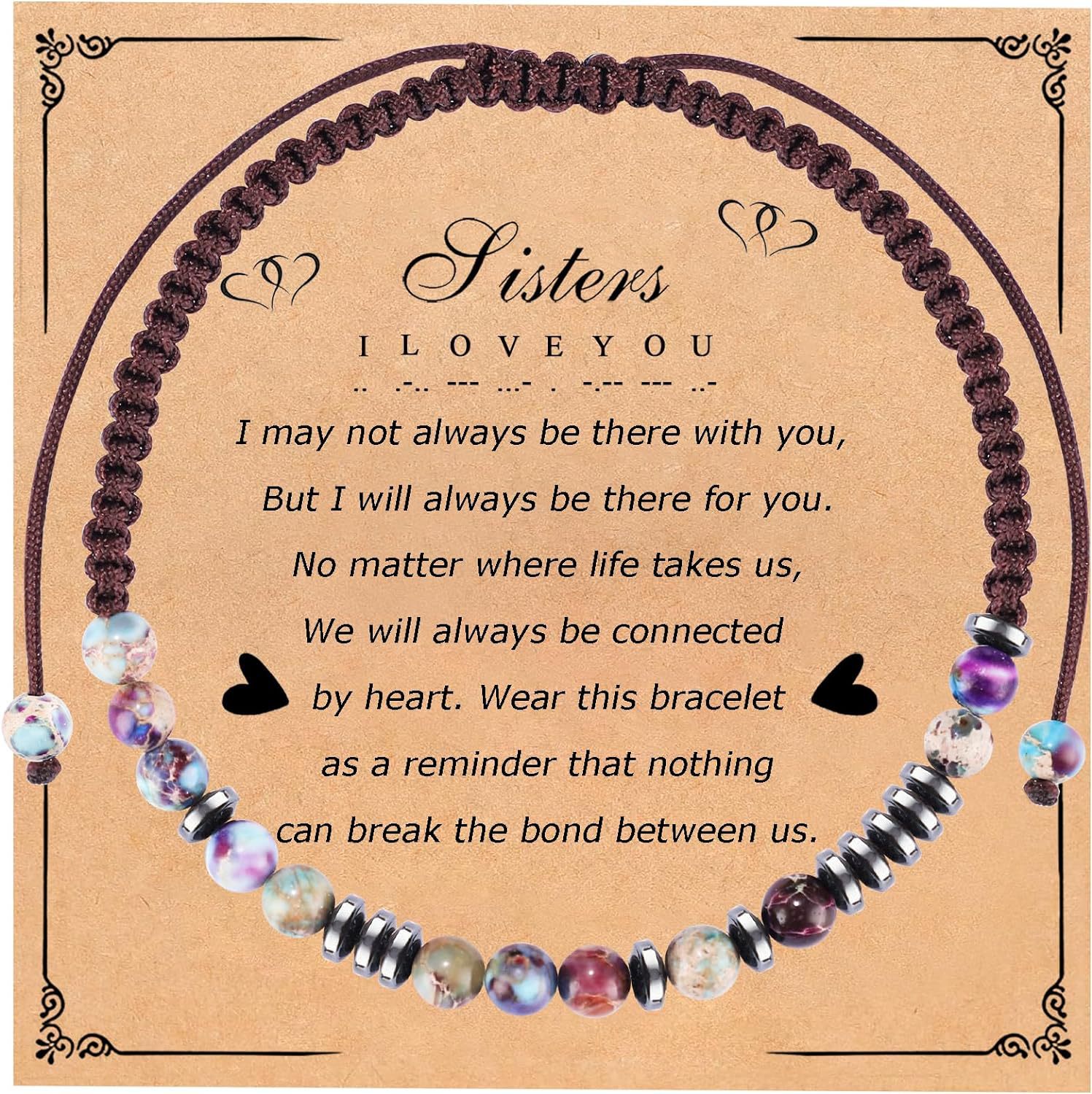 9:Emperor stone   Sisters card