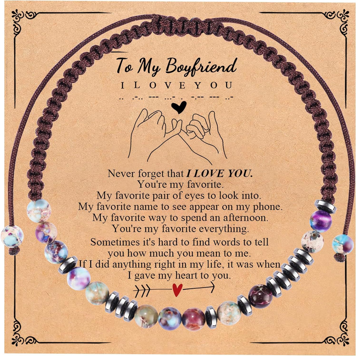 16:Emperor stone   To My Boyfriend card