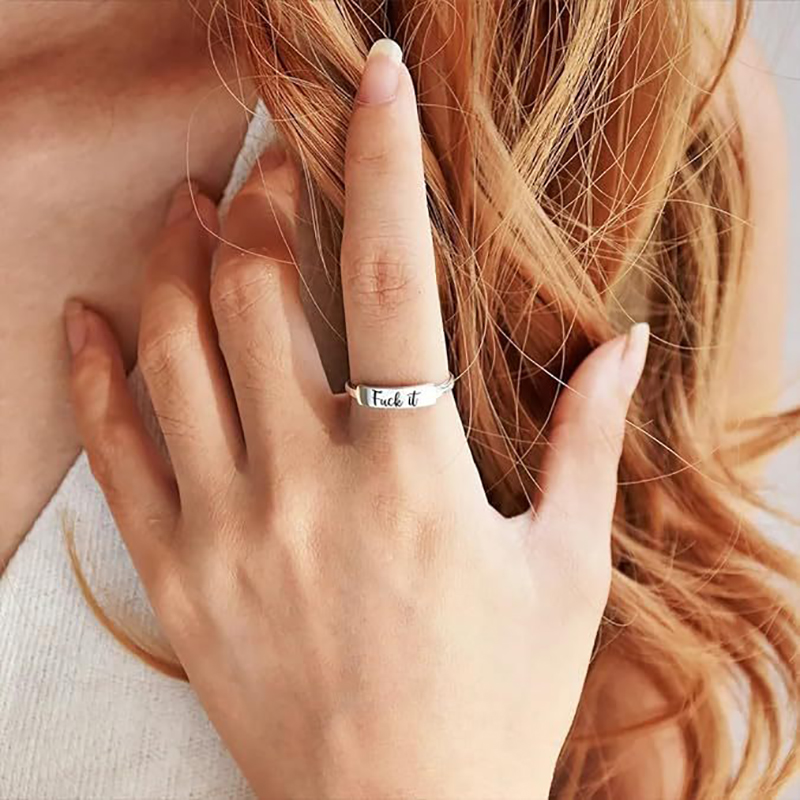 Silver Single Ring 5