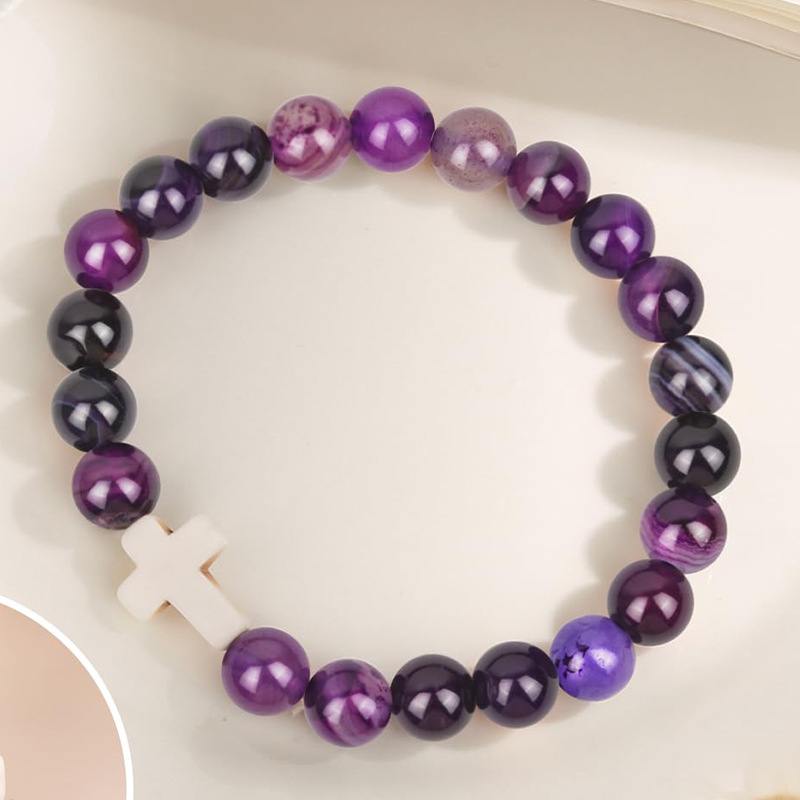 Purple Lines With card