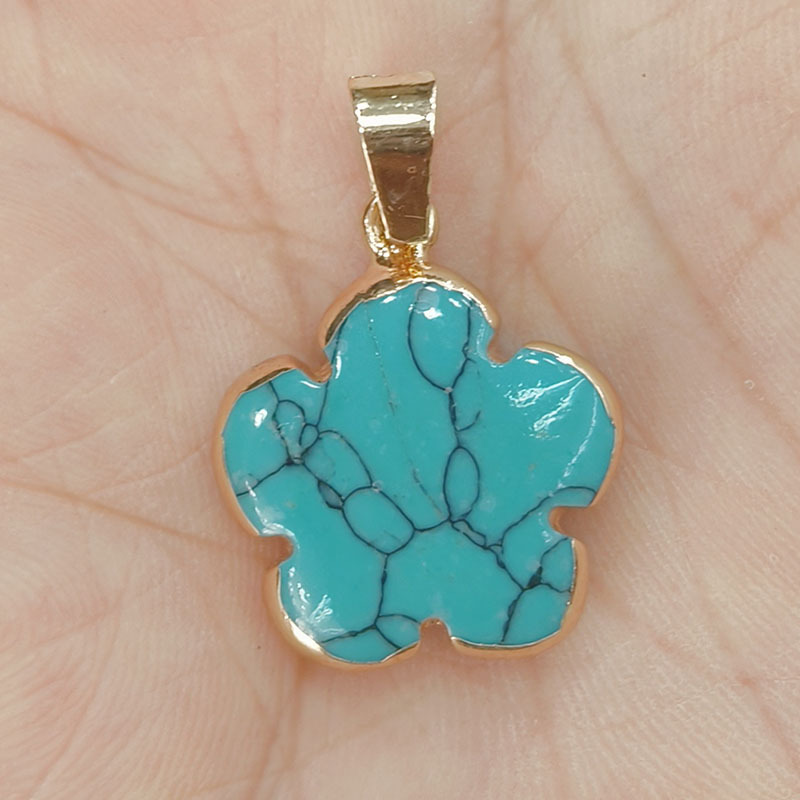 Blue turquoise (synthetic)