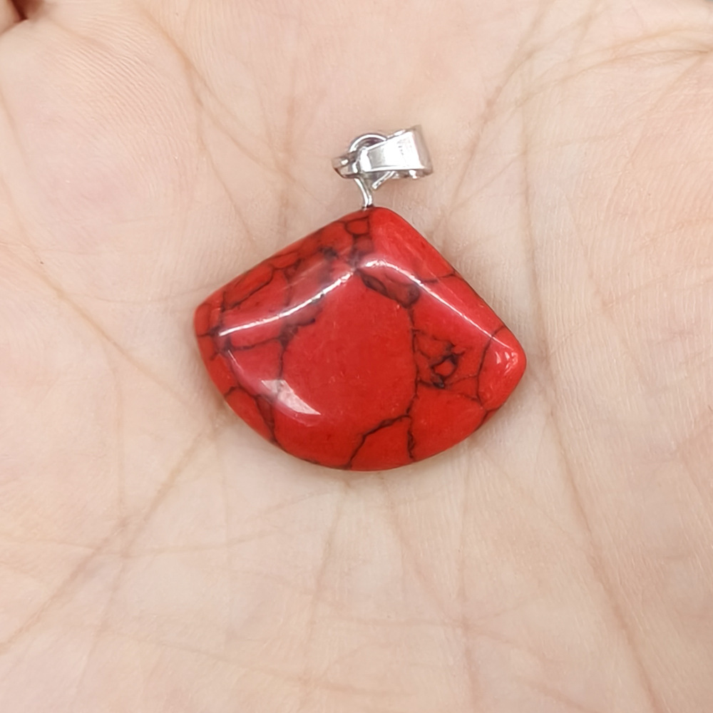 18:Synthetic red turquoise