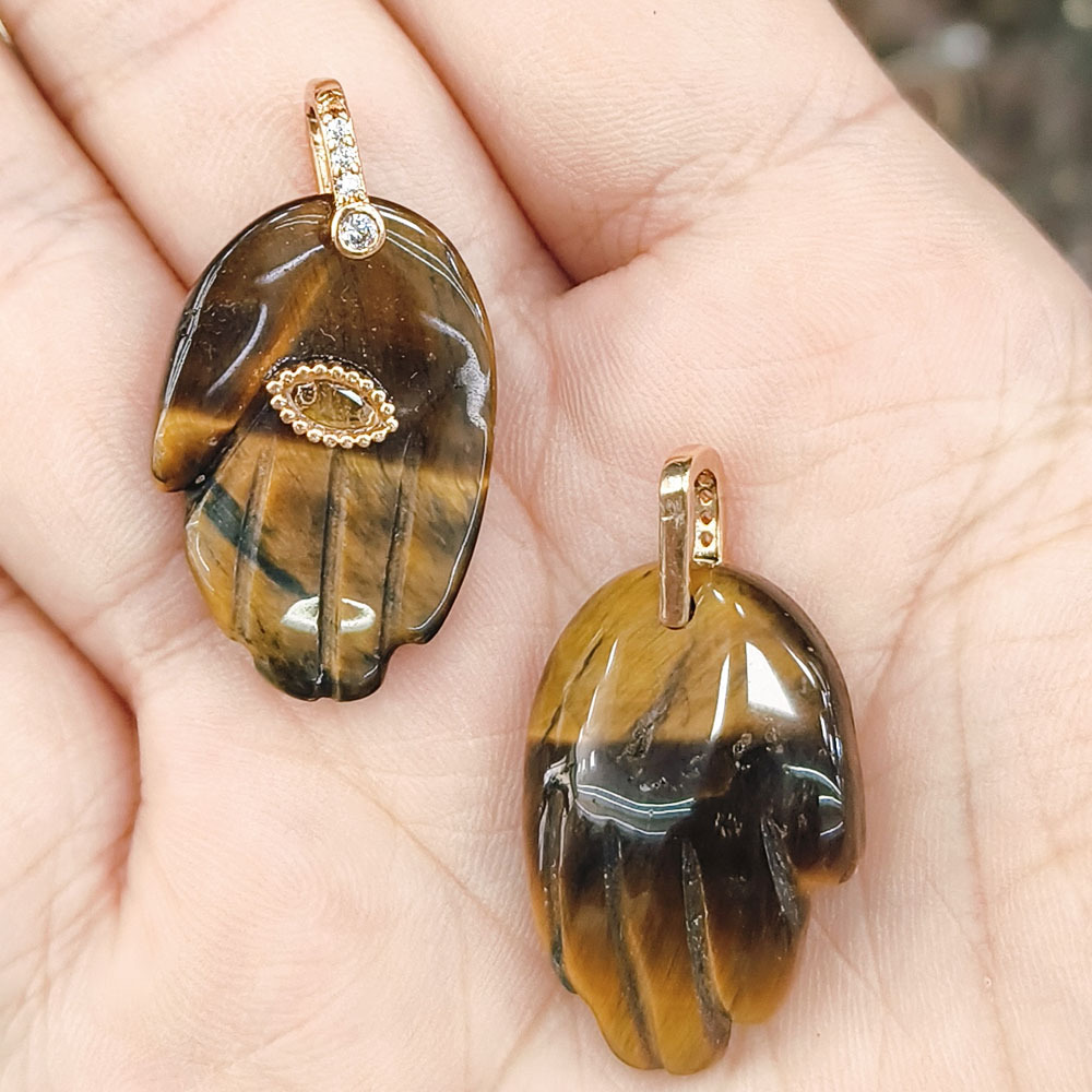 10:Tiger eye stone (one price)