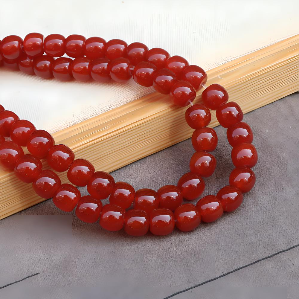 6*8mm apple round 55 Pcs/Strand