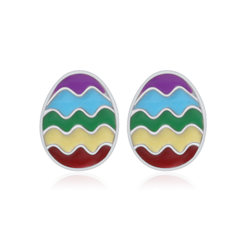 15:Easter Egg Earrings