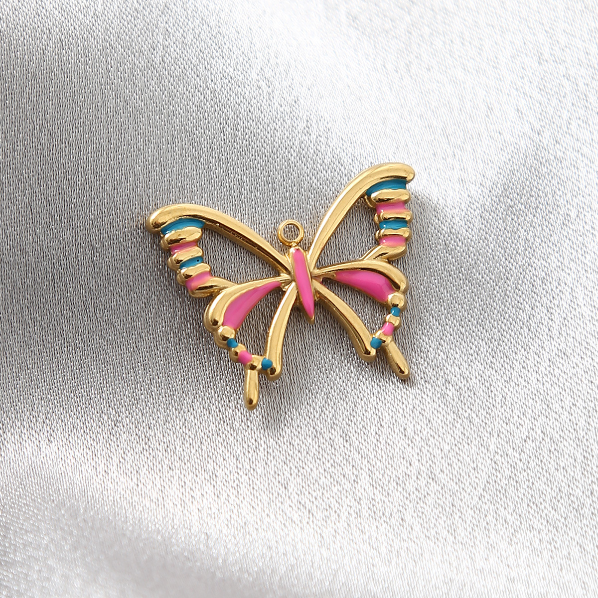 3:蝴蝶—玫红色