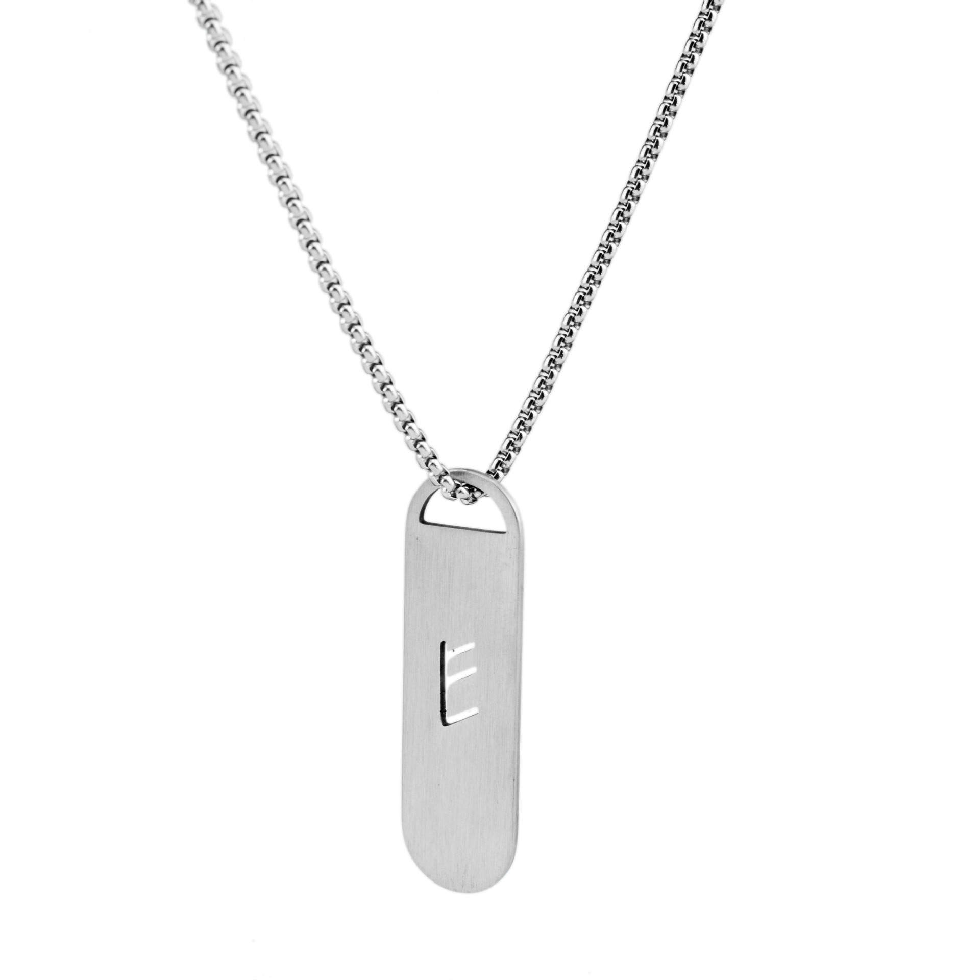 1:letter E necklace