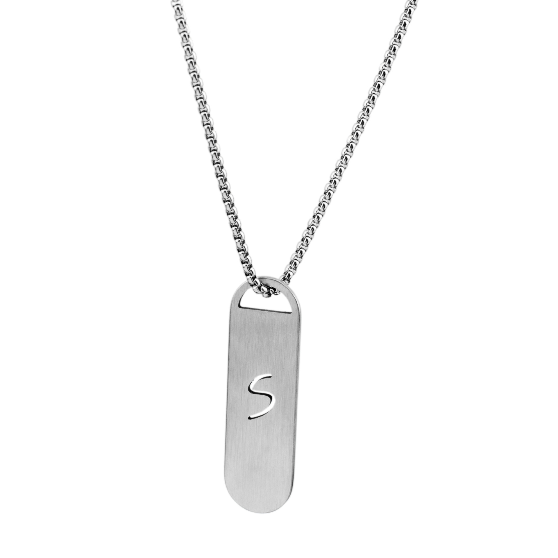 2:Letter S Necklace One