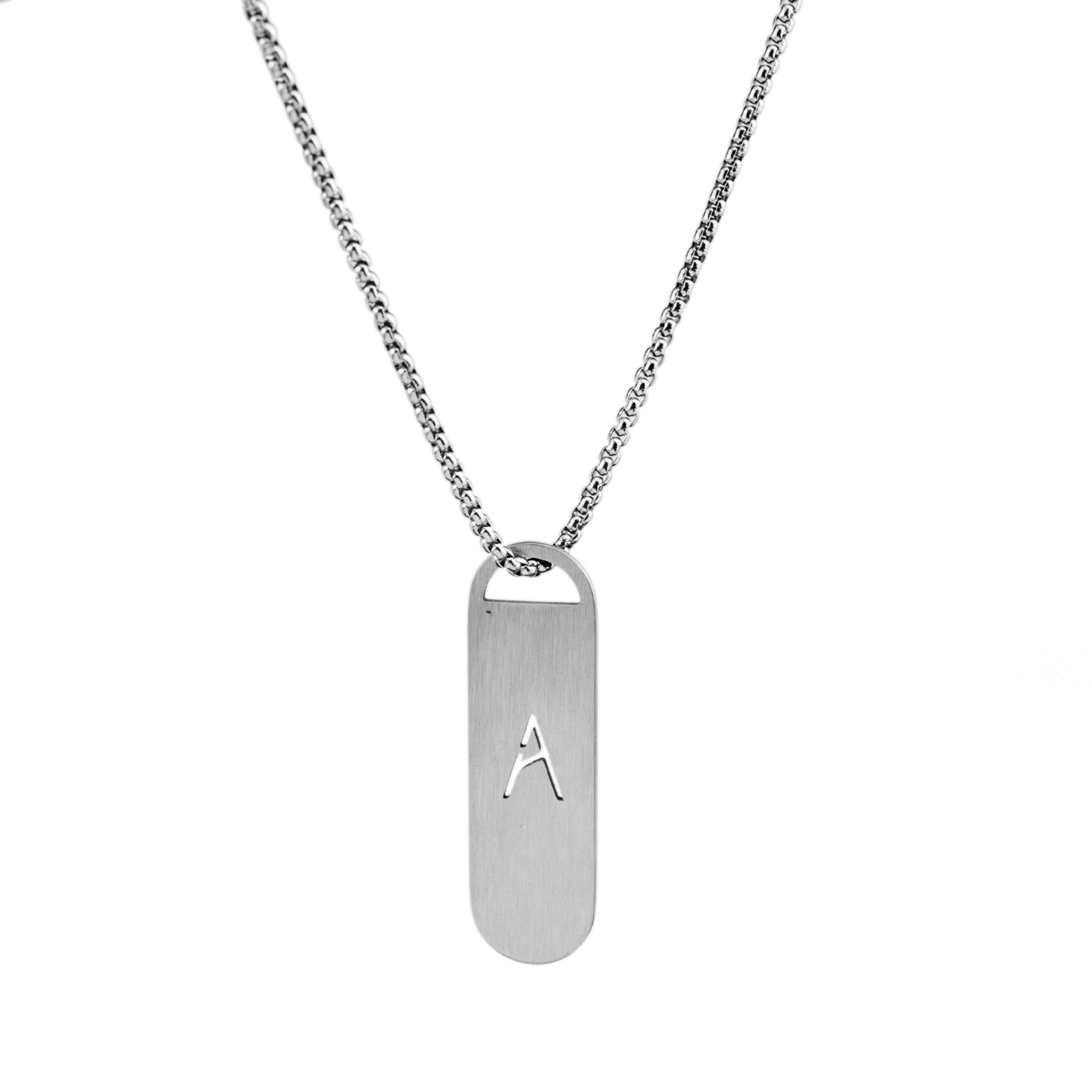 3:letter A necklace
