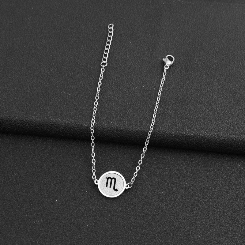 7:Steel Scorpio Bracelet