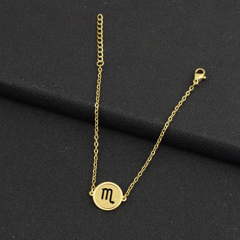 20:One Golden Scorpio Bracelet