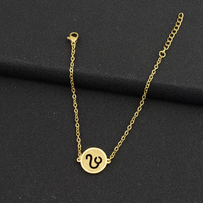 22:One Golden Leo Bracelet