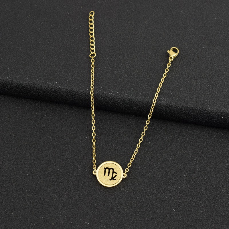 23:One Golden Virgo Bracelet